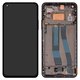 LCD compatible with Xiaomi Mi 11 Lite, Mi 11 Lite 5G, (black, with frame, original (change glass) ) #WM6556Z21-1