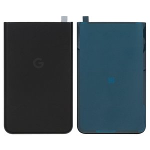 Housing Back Cover compatible with Google Pixel 8, black, lower part, obsidian 