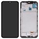 Дисплей для Samsung A155 Galaxy A15, A156 Galaxy A15 5G, черный, с рамкой, High Copy, (OLED)
