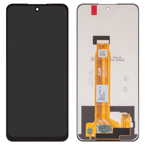 LCD compatible with Oscal Tiger 13, black, without frame, High Copy, 15 3260A 14923 