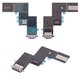 Flat Cable compatible with iPad Air 13 2024, iPad Air 13 2025, (charge connector, gray, with components, Original (PRC), space gray)