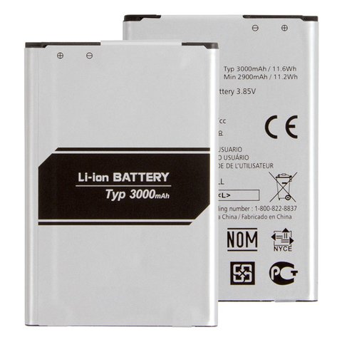 Batería BL 51YF puede usarse con LG G4 H810, Li ion, 3.85 V, 3000 mAh, Original PRC 