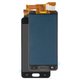 Pantalla LCD puede usarse con Samsung A310 Galaxy A3 (2016); Samsung, negro, sin ajuste de brillo, sin marco, Copy, (TFT)