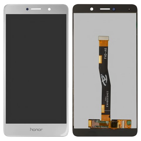 Pantalla LCD puede usarse con Huawei GR5 2017 , Honor 6X, Mate 9 Lite, blanco, Logo Honor, sin marco, High Copy, BL L23 BLN L21