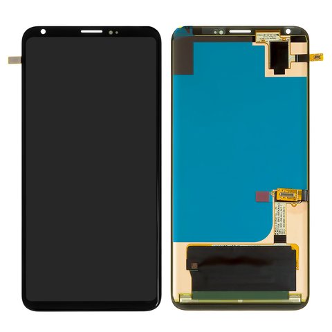 Pantalla LCD puede usarse con LG V30 H930, negro, sin marco, Original PRC