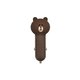 Cargador USB para automóvil (Line Friends – Brown)