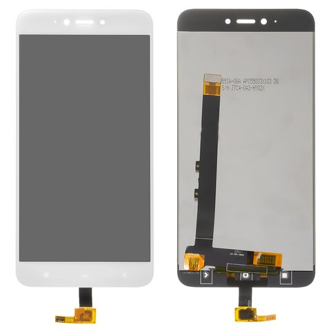 Pantalla LCD puede usarse con Xiaomi Redmi Note 5A, blanco, sin marco, High Copy, 2 16 gb