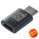 Adaptador Samsung, USB tipo C, micro USB tipo-B, negro, #GH96-12330A