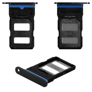 Sujetador de tarjeta SIM puede usarse con Xiaomi Mi 10T, Mi 10T Pro, negro, M2007J3SY