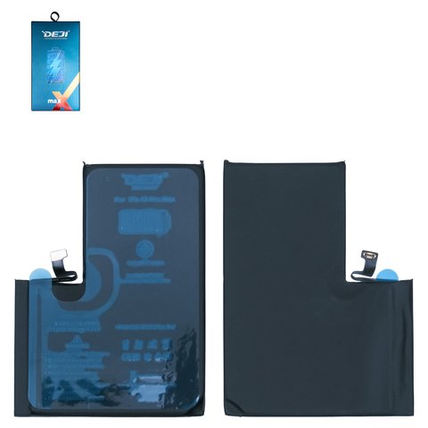 Batería Deji puede usarse con Apple iPhone 13 Pro Max, Li ion, 3.85 V, 4750 mAh, mayor capacidad, original IC