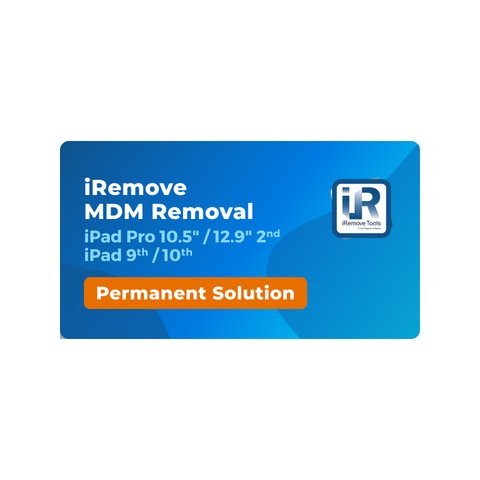 iRemove Remoción de MDM en iPad Pro 10.5 inch, iPad Pro 12.9 inch 2nd, iPad 9th, iPad 10th