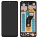 Pantalla LCD puede usarse con ZTE Blade V60 Design, Nubia V60 Design, negro, con marco, Original (PRC), 065WR01-(7300301068)-SST