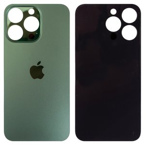Panel trasero de carcasa puede usarse con iPhone 13 Pro, verde, no es necesario desmontar la cámara, Original PRC , alpine Green, big hole