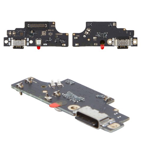 Cable flex puede usarse con Xiaomi Poco M6 Pro 4G, Redmi Note 13 Pro 4G, del conector de carga, con componentes, Original PRC , placa del cargador