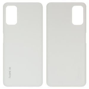 Panel trasero de carcasa puede usarse con Xiaomi Redmi Note 10 5G, blanco