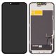 Pantalla LCD puede usarse con iPhone 13, negro, con marco, HC, sin error, (OLED), ZY-OLED OEM hard, diagnosable