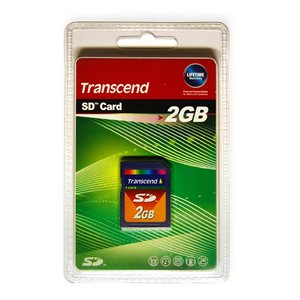 Transcend SD карта 2 Гб