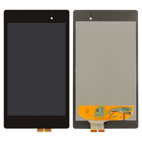 Дисплей для Asus MeMO Pad 7 ME572C, Nexus 7 google NEW 2Gen , чорний, без рамки, ME571K, ME571KL ME572C
