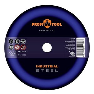 Круг відрізний по металу PROFITOOL INDUSTRIAL 125х1,0х22,2 мм