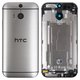 Задня панель корпуса для HTC One M8s, сіра
