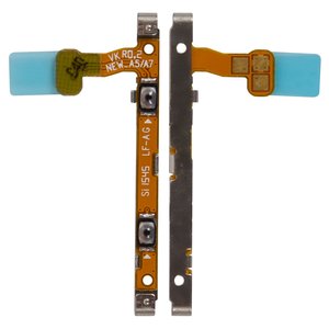 Шлейф для Samsung A5100 Galaxy A5 2016 , A510F Galaxy A5 2016 , A510FD Galaxy A5 2016 , A510M Galaxy A5 2016 , A510Y Galaxy A5 2016 , A7100 Galaxy A7 2016 , A710F Galaxy A7 2016 , A710FD Galaxy A7 2016 , A710M Galaxy A7 2016 , A710Y Galaxy A7 2016 , кнопок звуку, з компонентами