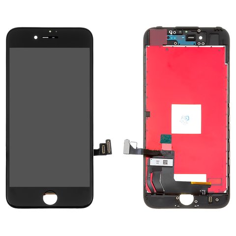 Дисплей  iPhone 7, чорний, із сенсорним екраном, copy