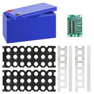 Корпус для акумуляторів 18650 3x7, повний комплект, 150x65x95 mm