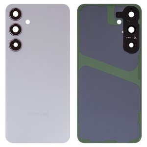 Задня панель корпуса для Samsung S926 Galaxy S24 Plus, сіра, із склом камери, marble grey