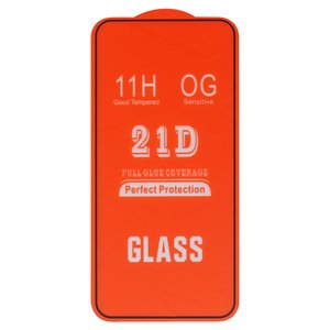 Захисне скло для Samsung S921 Galaxy S24, сумісне з чохлом, Full Glue, без упаковки , чорний
