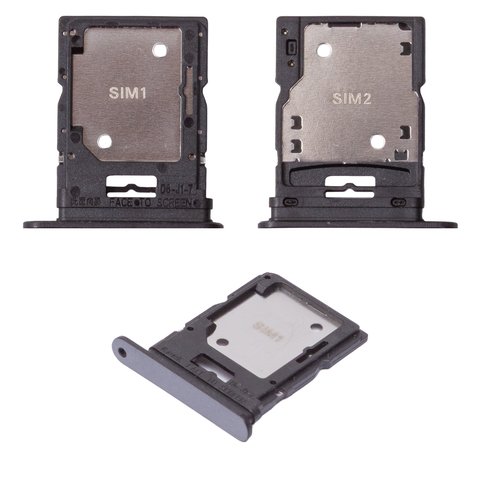 Держатель SIM карты для Xiaomi Redmi Note 14 Pro 4G, черный, midnight black