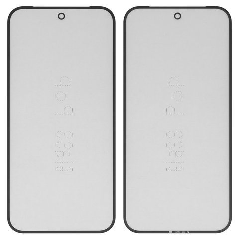 Скло корпуса G+OCA PRO для Google Pixel 9 Pro XL, з ОСА плівкою, чорне