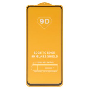 Захисне скло для Tecno Spark 30 KL6 ; Infinix Hot 50 4G X6882 , сумісне з чохлом, Full Glue, без упаковки , чорний