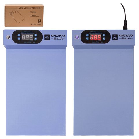Килимок з підігрівом сепаратор  Kingmax LF 918F, 210*310 мм, 0 120°C, 5V 500mAh