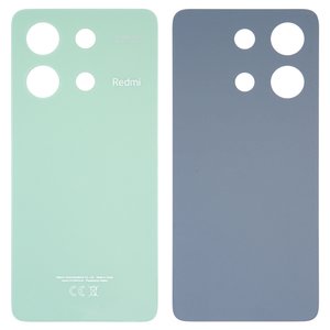 Задняя панель корпуса для Xiaomi Redmi Note 13 4G, зеленая, mint green