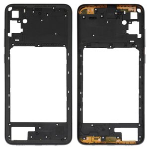 Середня частина корпусу для Samsung A055 Galaxy A05, чорна