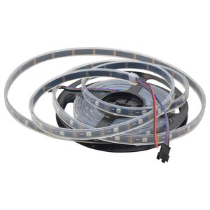 Світлодіодна стрічка RGB SMD5050, WS2813 (чорна, з управлінням, IP67, 5 В, 30 діодів/м, 1 м) Світлодіодна стрічка RGB SMD5050, WS2813 (чорна, з управлінням, IP67, 5 В, 30 діодів/м, 1 м)