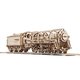 Rompecabezas mecánico 3D UGEARS "Locomotora con ténder"