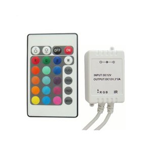 Контроллер с ИК пультом HTL-43 (RGB, 5050, 3528, 72 Вт) Контроллер с ИК пультом HTL-43 (RGB, 5050, 3528, 72 Вт)