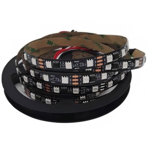 RGB LED Strip SMD5050, WS2811 (black, with controls, IP20, 12 V, 60 LEDs/m, 5 m) RGB LED Strip SMD5050, WS2811 (black, with controls, IP20, 12 V, 60 LEDs/m, 5 m)